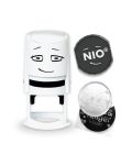 NIO Stamp with Ink Pad - FANCY GREY