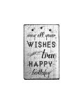 Vintage Stamp - may all your wishes come true