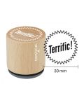 Woodies Rubber Stamp - Terrific