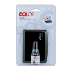 COLOP Stamp Pad Micro 2 + refill ink