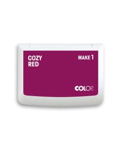 COLOP MICRO-MAKE 1 Ink Pad - cozy red