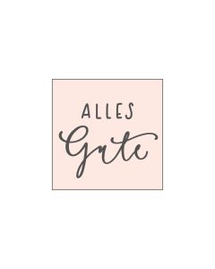 M&B Stamp - ALLES Gute - 45x45mm