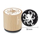 EN-Woodies Rubber Stamp - Octopus - DE-Woodies Motivstempel Tintenfisch - FR-Tampon Woodies - Calamar
